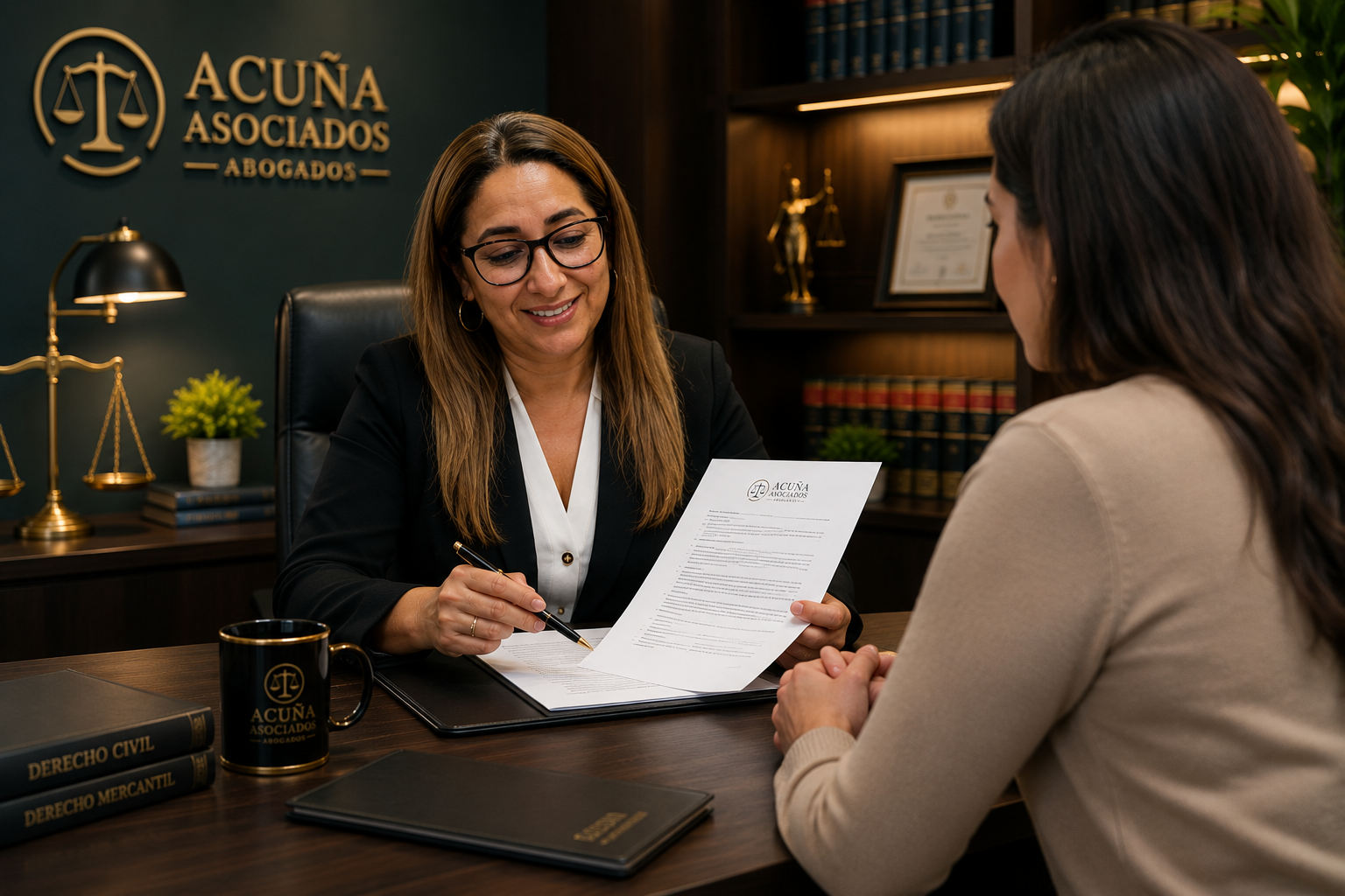 Consulta legal con cliente